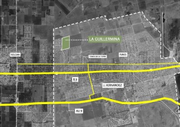 La Guillermina. Loteo en Funes. 